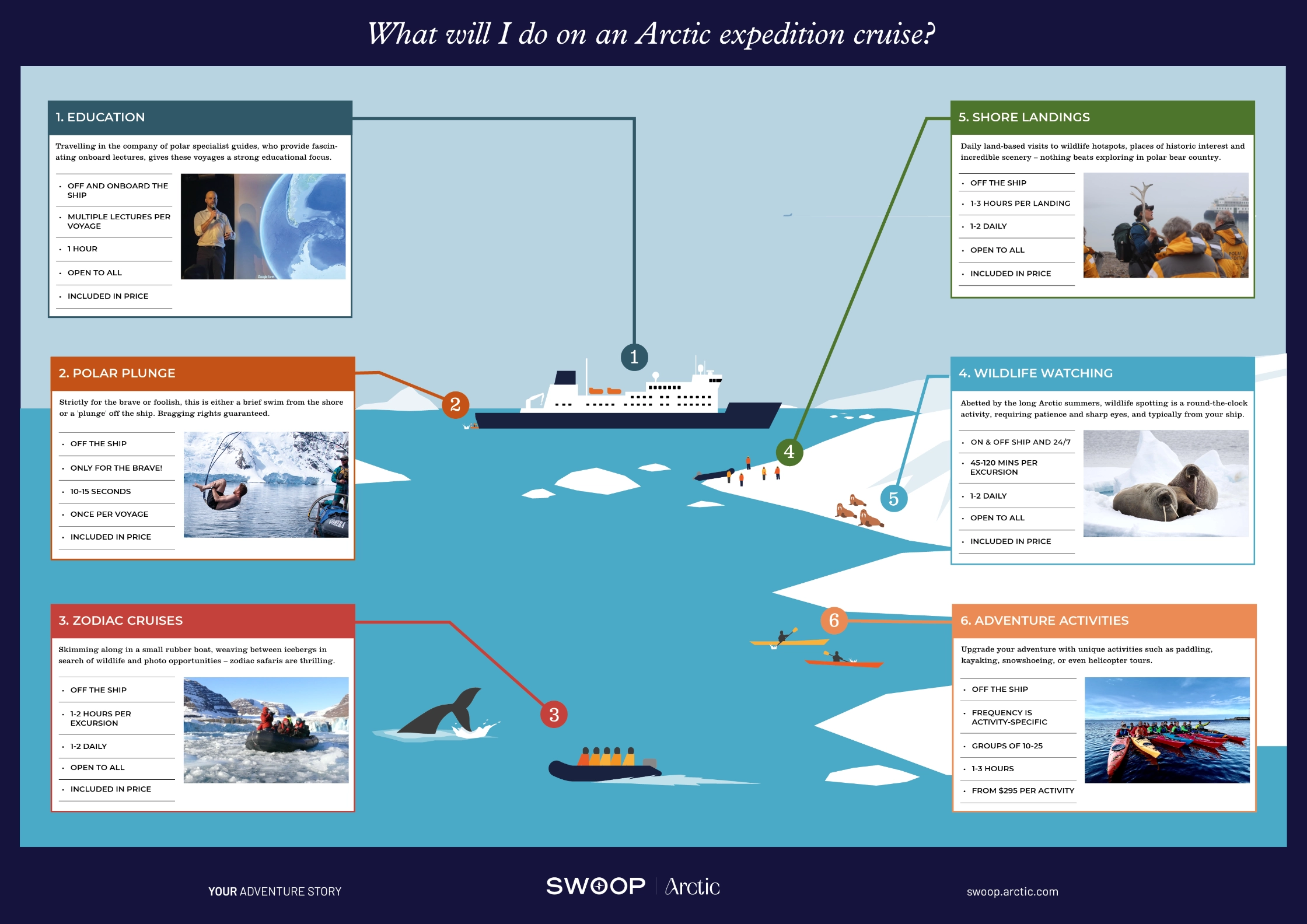 What to expect on an Arctic cruise