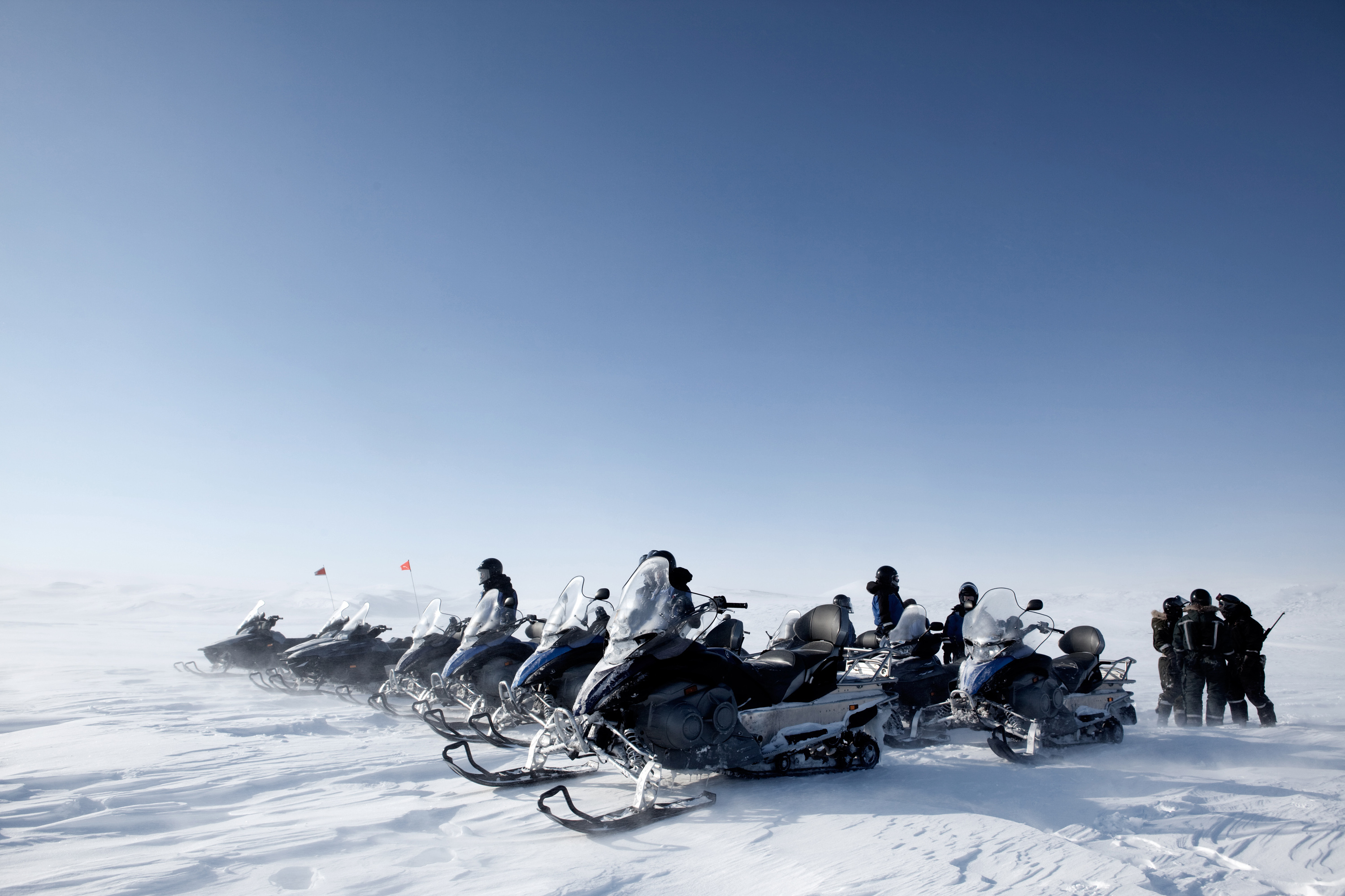 Snowmobiling Tours In The Arctic | Swoop Arctic